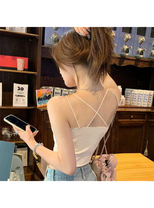 カップ付きダブルストラップブラトップ[tu1263] | レディース