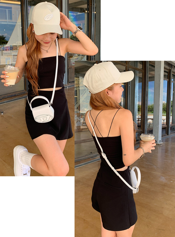 カップ付きダブルストラップブラトップ[tu1263] | レディース