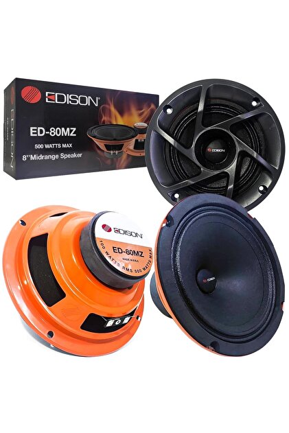 Edison Oto Mıdrange 20cm 500w Kapaklı 2 Adet Ed-80mz - Fiyatı