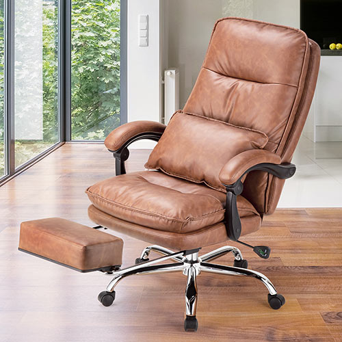 リクライニングチェア（寝れる・オットマン・クッション・ふかふか