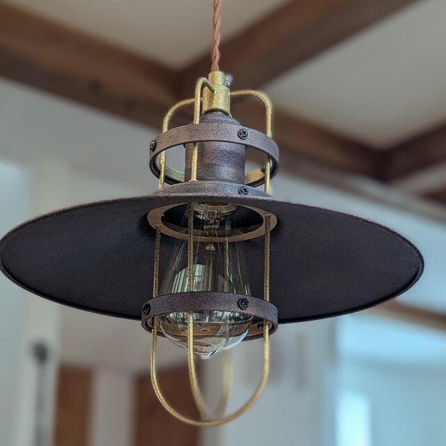 インダストリアルヴィンテージペンダントライト【受注生産】 | iichi