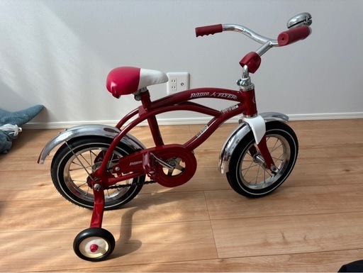 人気 幼児用自転車 ラジオフライヤー クラシックレッド クルーザー