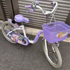 ラプンツェル 自転車の中古が安い！激安で譲ります・無料であげます