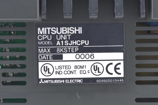 三菱 CPUユニット A1SJHCPU (00年6月製) | 保守部品.com