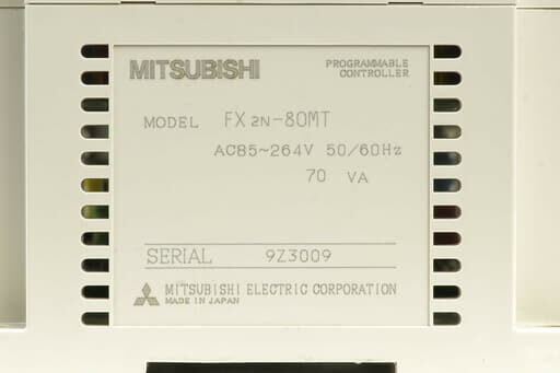 三菱 基本ユニット FX2N-80MT (99年製・割れあり) | 保守部品.com
