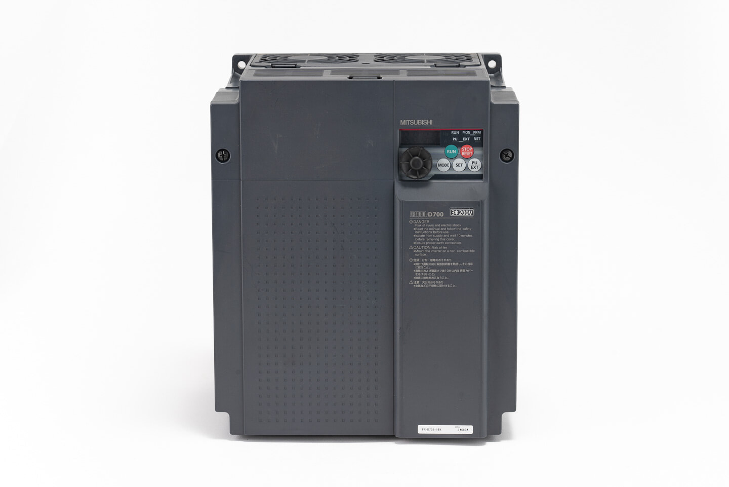 三菱 インバータ FR-D720-11K (通電時間49800h) | 保守部品.com