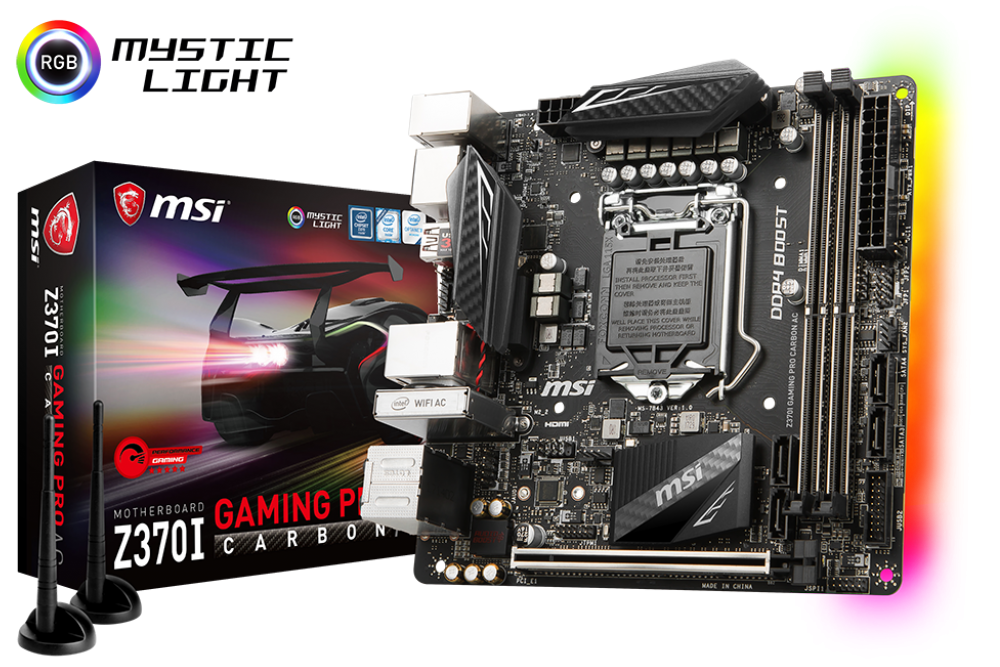 MSI Z370I Gaming Pro Carbon AC Motherboard Review - Tom's Hardware