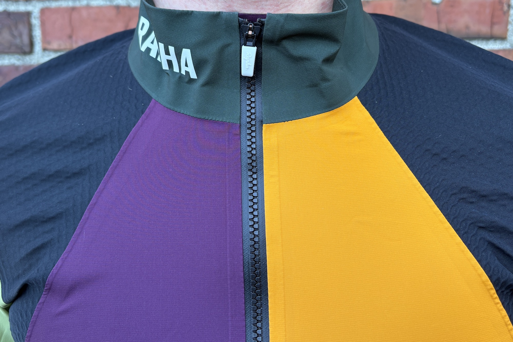 Rapha's Excess Men's Pro Team Gore-Tex Rain Jacket is uniquely