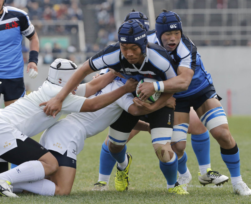 全国高校ラグビー：東海大仰星が4回目V 桐蔭学園降す [写真特集11/14