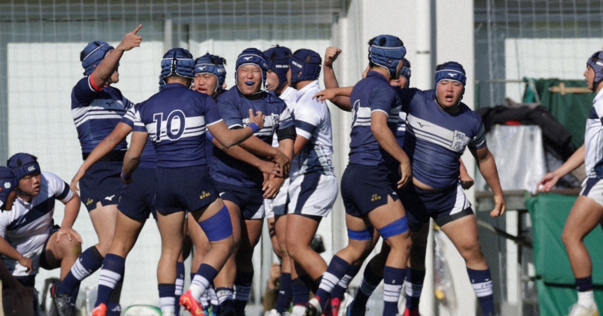 桐蔭学園が決勝進出 大阪桐蔭を零封 全国高校ラグビー | 毎日新聞