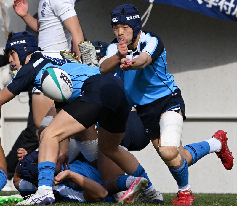 決勝の舞台で体現した憧れ 東海大大阪仰星SH 全国高校ラグビー | 毎日新聞