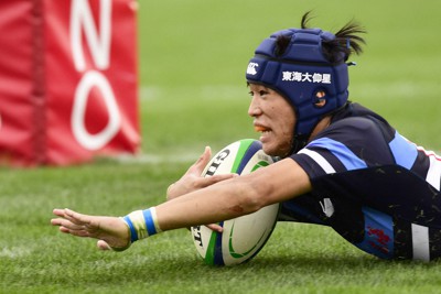 東海大大阪仰星が連覇 大阪桐蔭を降す 全国高校ラグビー・大阪第1