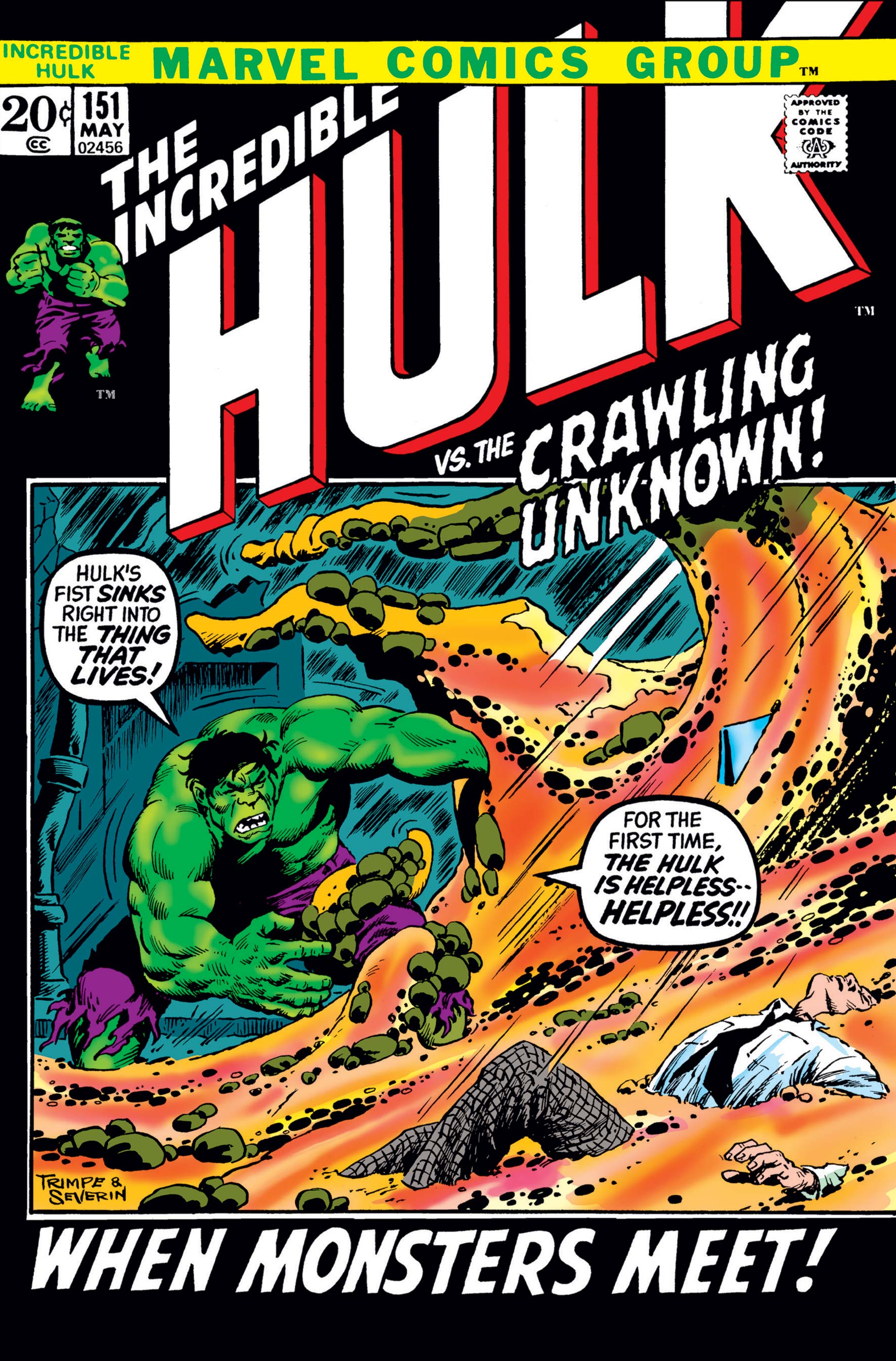 Incredible Hulk (1962) #151 | Comic Issues | Marvel