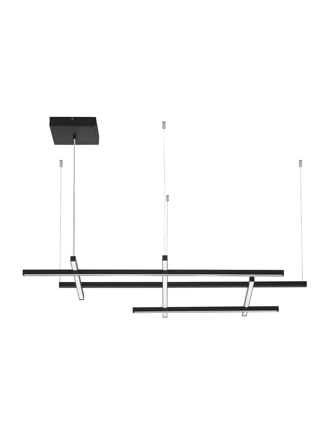 Nova Luce | Suspension - PACE - Triac Dimmable Sandy Black
