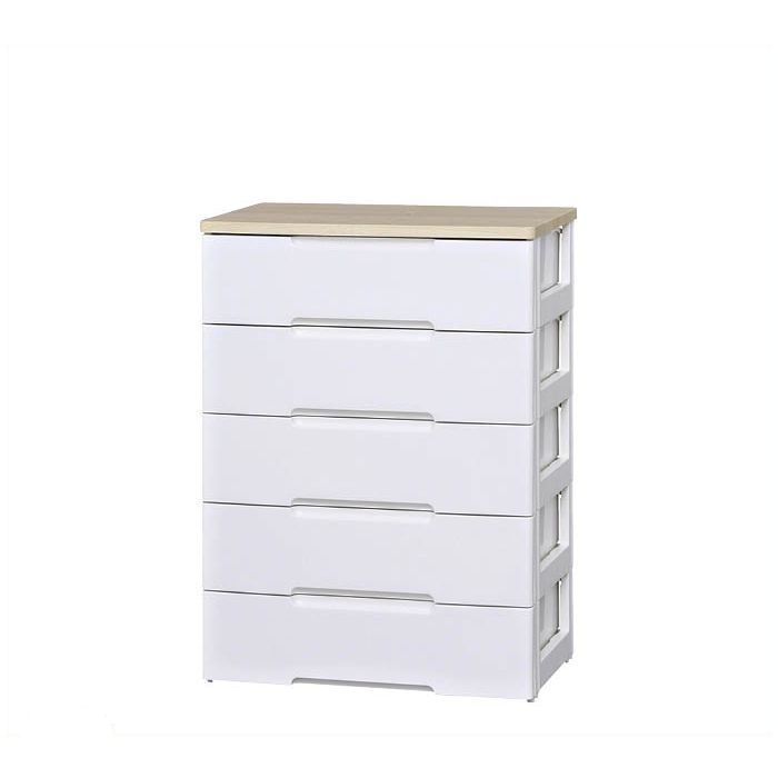 アイリスオーヤマ ウッドトップチェスト 5段 HG-805の通販｜チェスト