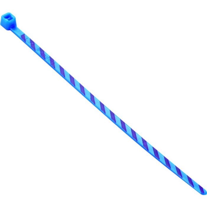 PANDUIT ストライプナイロン結束バンド 青/紫 (50本入)(Tcode:4962516