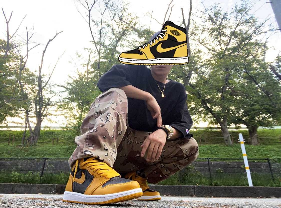 エアジョーダン1パラン Air Jordan 1 POLLEN ジョーダン パラン ナイキ