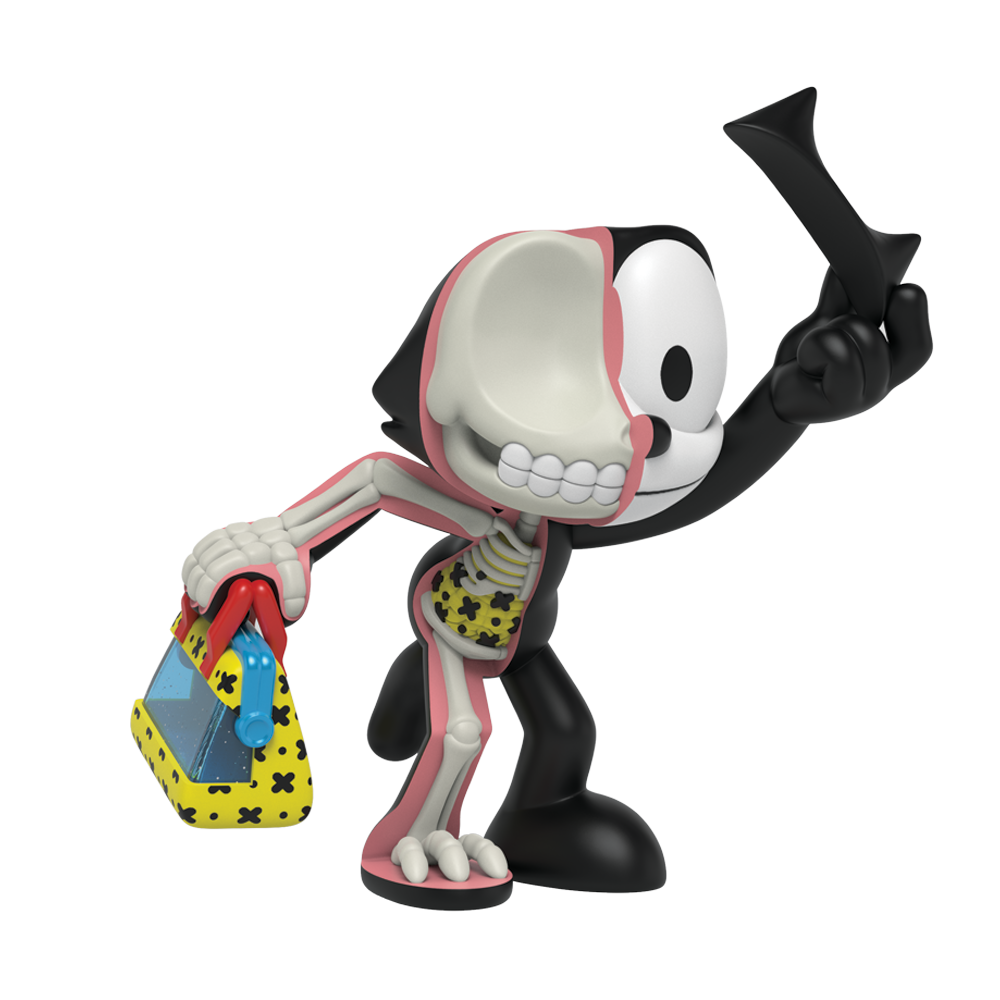 XXRAY PLUS Felix the Cat | Mighty Jaxx