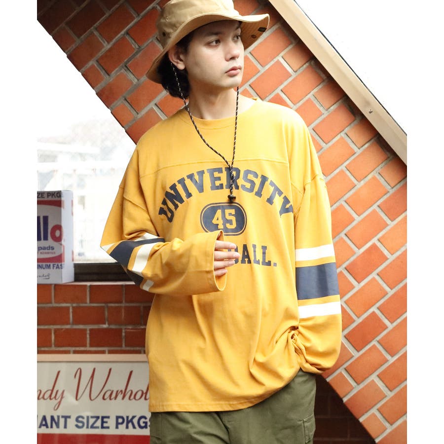 フットボールTシャツ ロングTシャツ メンズ[品番：EH000005865]｜8