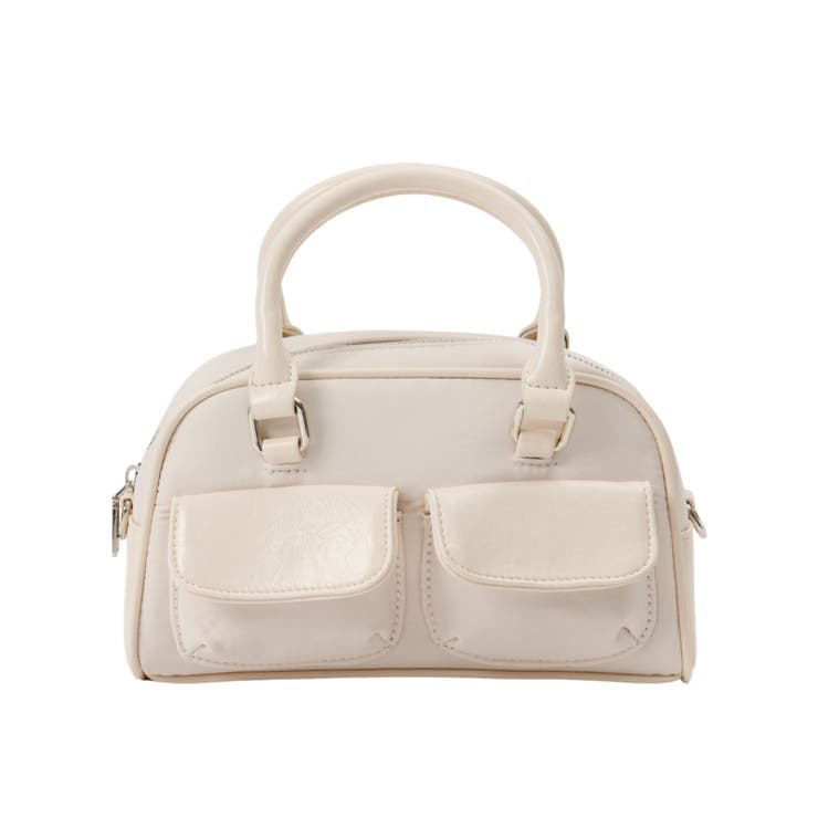 2WAY 異素材ドッキングミニボストンバッグ[品番：ORGW0009107]｜Ada