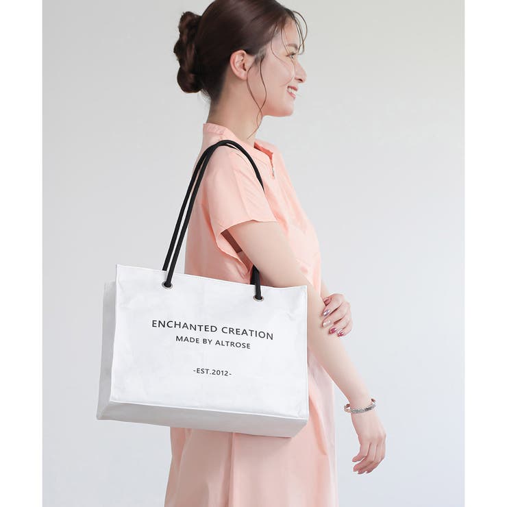 ショッパー風 トートバッグ ショッパー[品番：ALTB0002134]｜ALTROSE