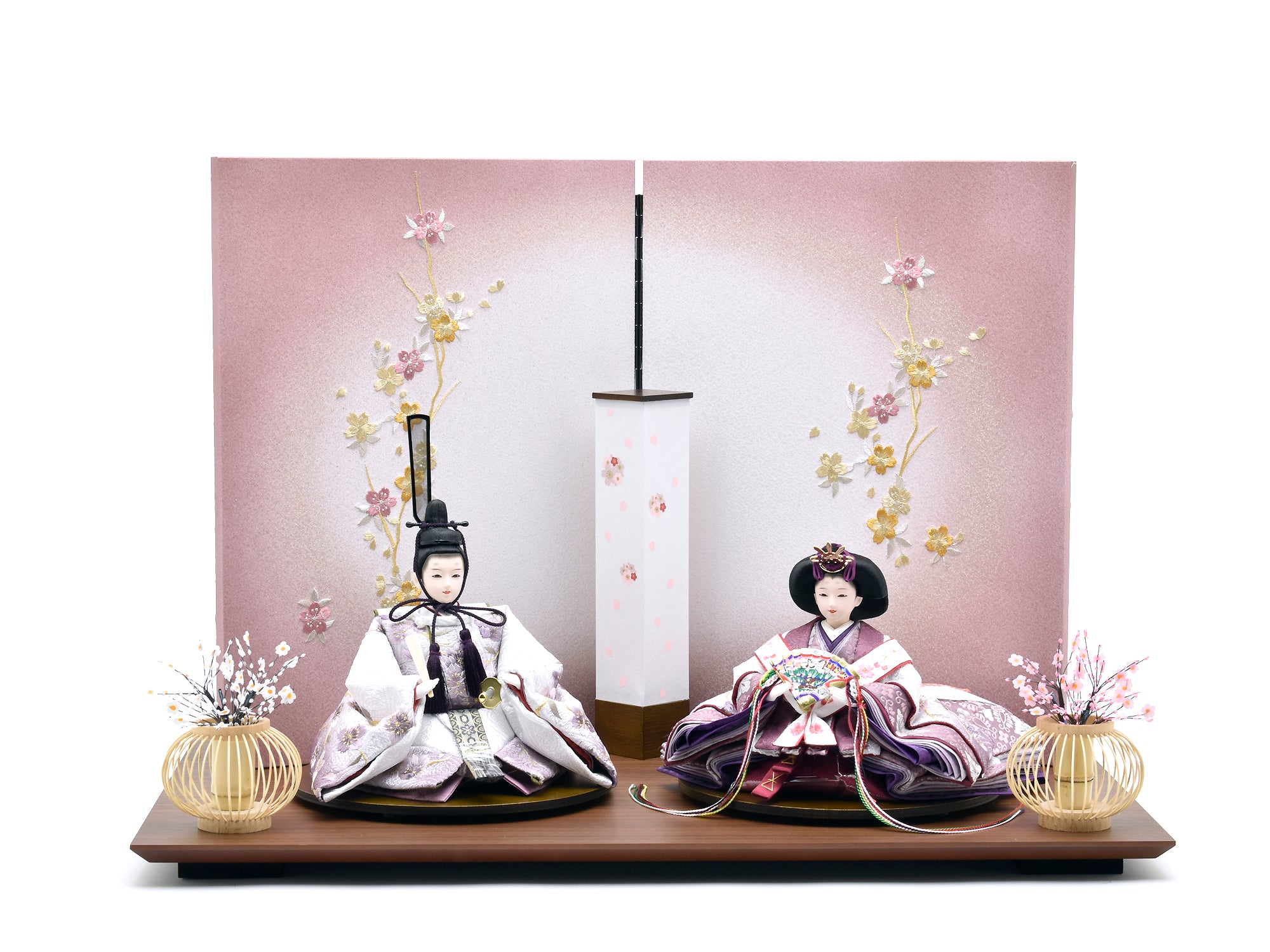 雛人形 / 小倉草園 / 紫桜雛（しおうびな） – 人形の鯉徳 オンライン