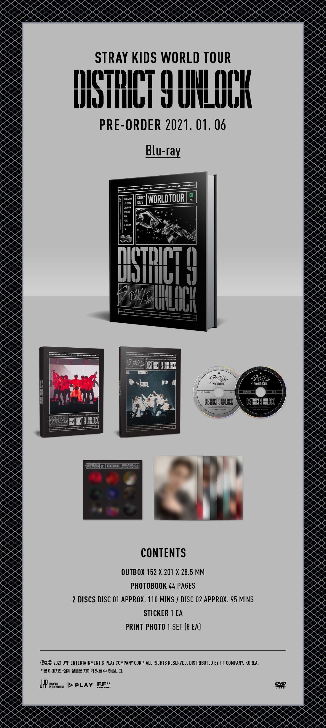 Stray Kids World Tour 'District 9 : Unlock' in SEOUL BLU-RAY