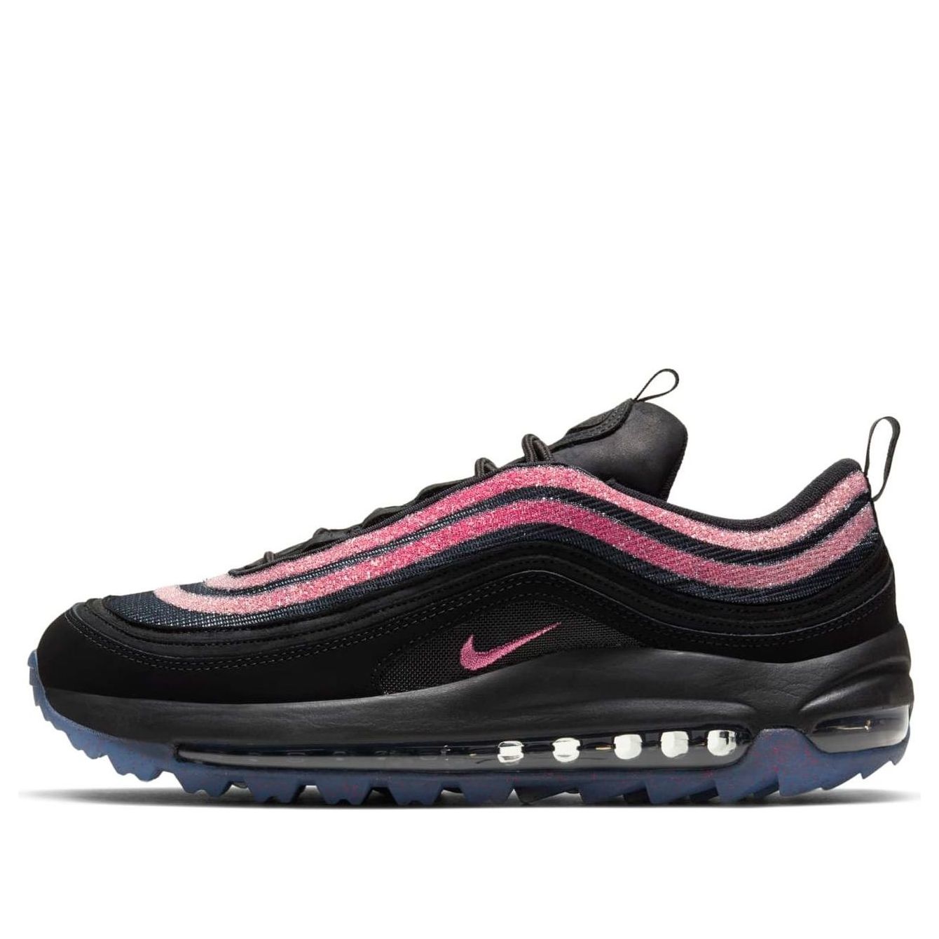 Nike Air Max 97 Golf NRG x Swarovski 'Black Oracle Pink' DB4698-001