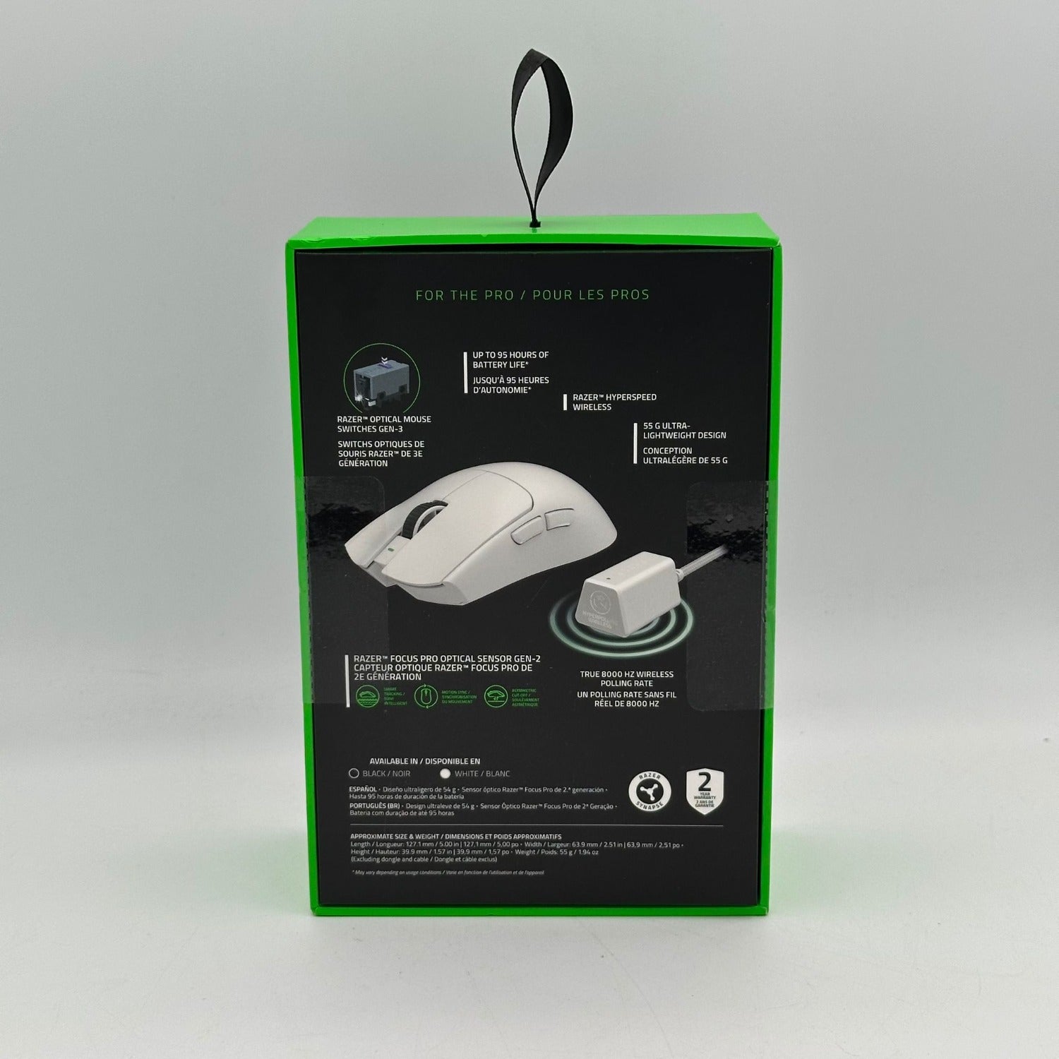 Razer Viper V3 Pro Wireless Esports Gaming Mouse White New