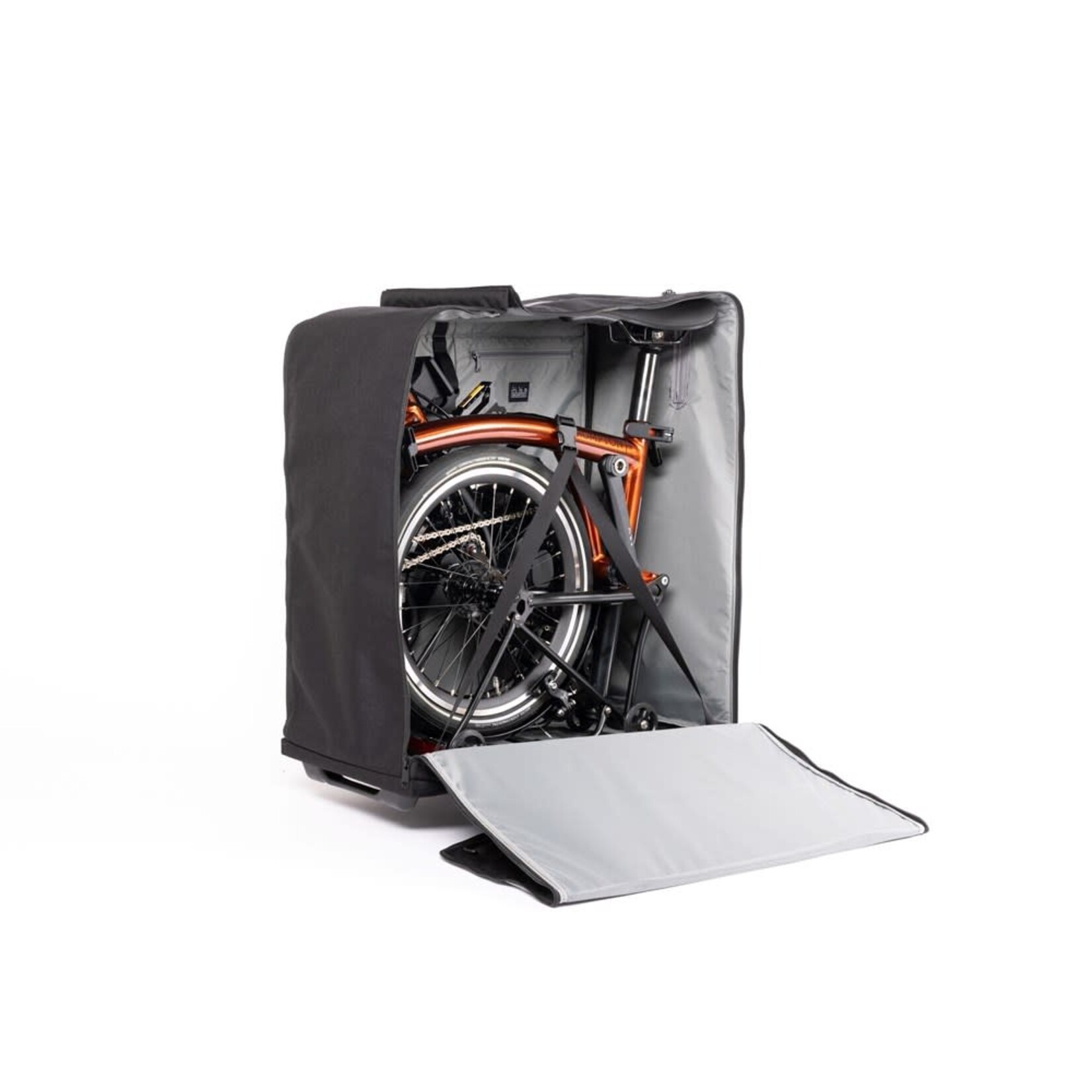 Brompton Transit Travel Bag V2 Black - J.C. Lind Bike Co.