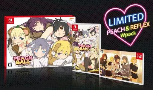 閃乱カグラ ピーチ&リフレ限定Wパック Switch 閃乱カグラ ピーチ＆リフレ限定Wパック≪HMV限定特典：描きおろしA4