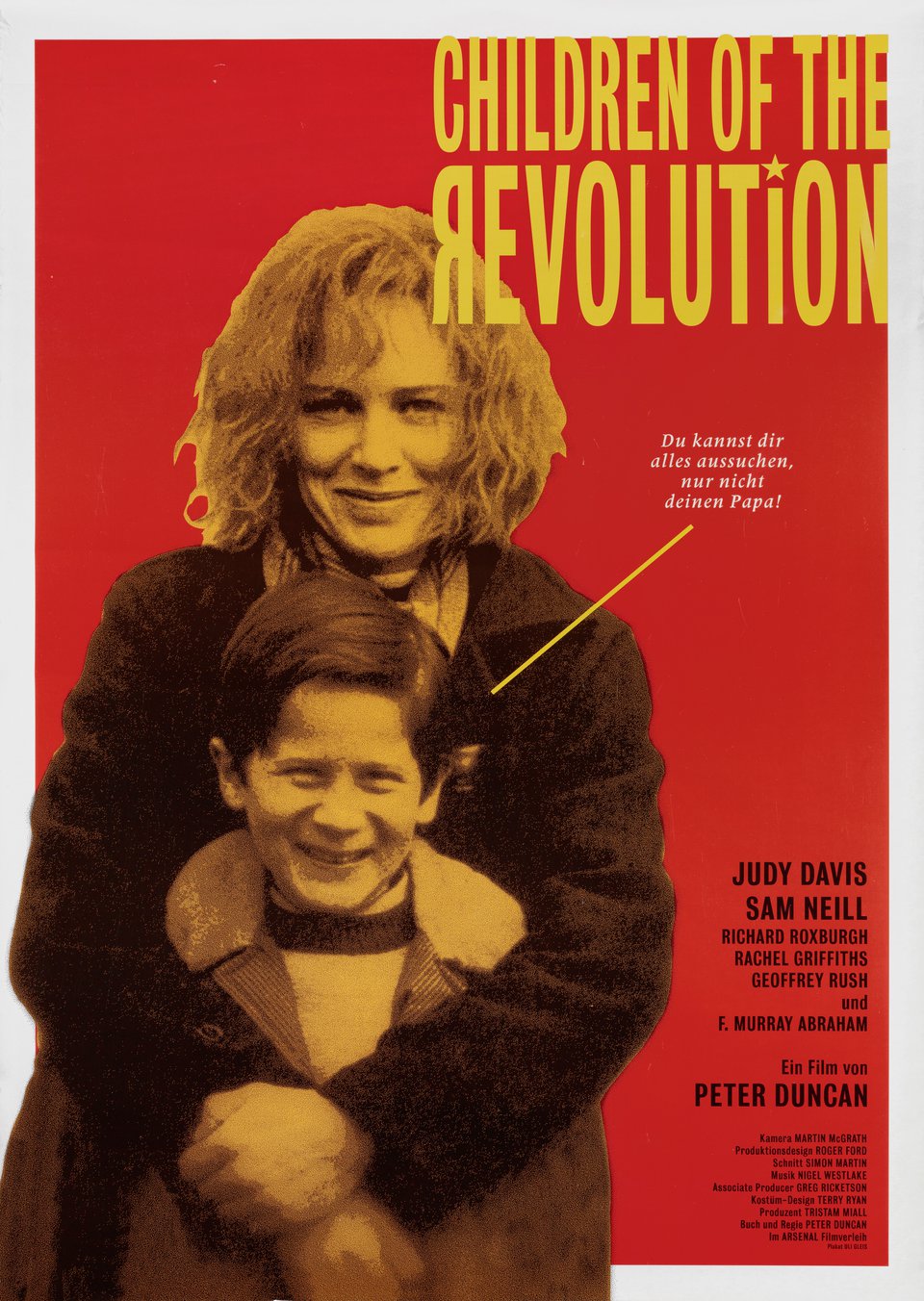 Children of the Revolution Original 1996 German A1 Movie Poster