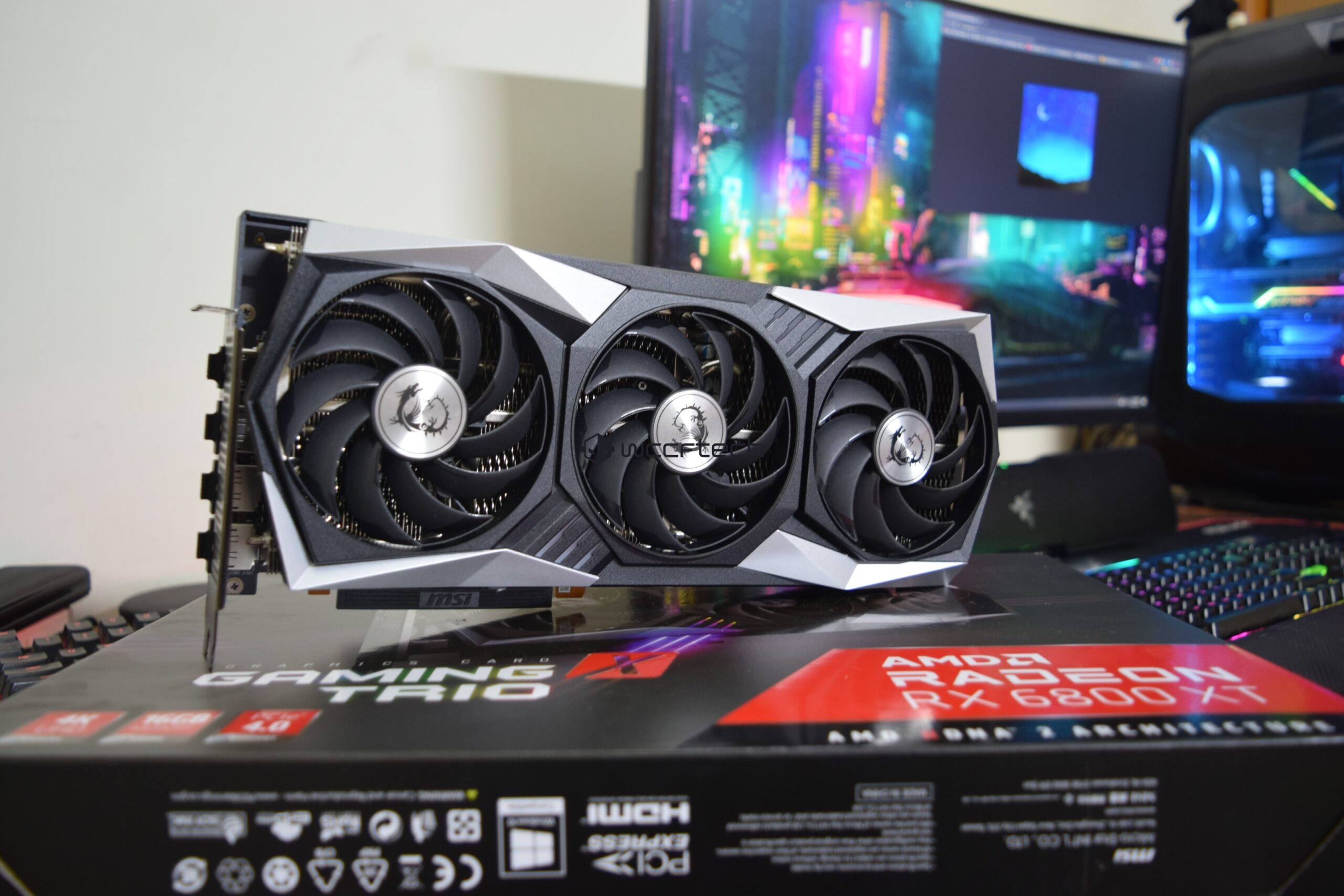MSI Radeon RX 6800 XT Gaming X Trio 16 GB GDDR6 Graphics Card Review