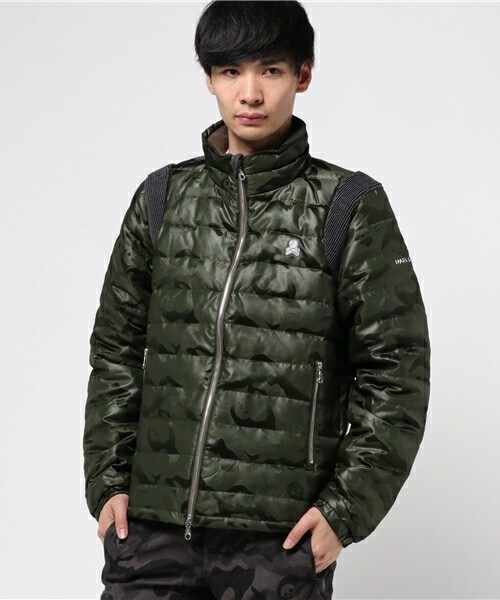 MARK & LONA（マークアンドロナ）の「TM Camo Down Stand Jacket