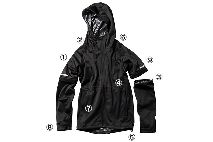 在庫限り】[通年]エラスティコニットレインジャケット[男女兼用](MK