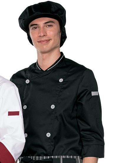 七分袖コックコート[男女兼用](71-6-430) | 住商モンブラン株式会社