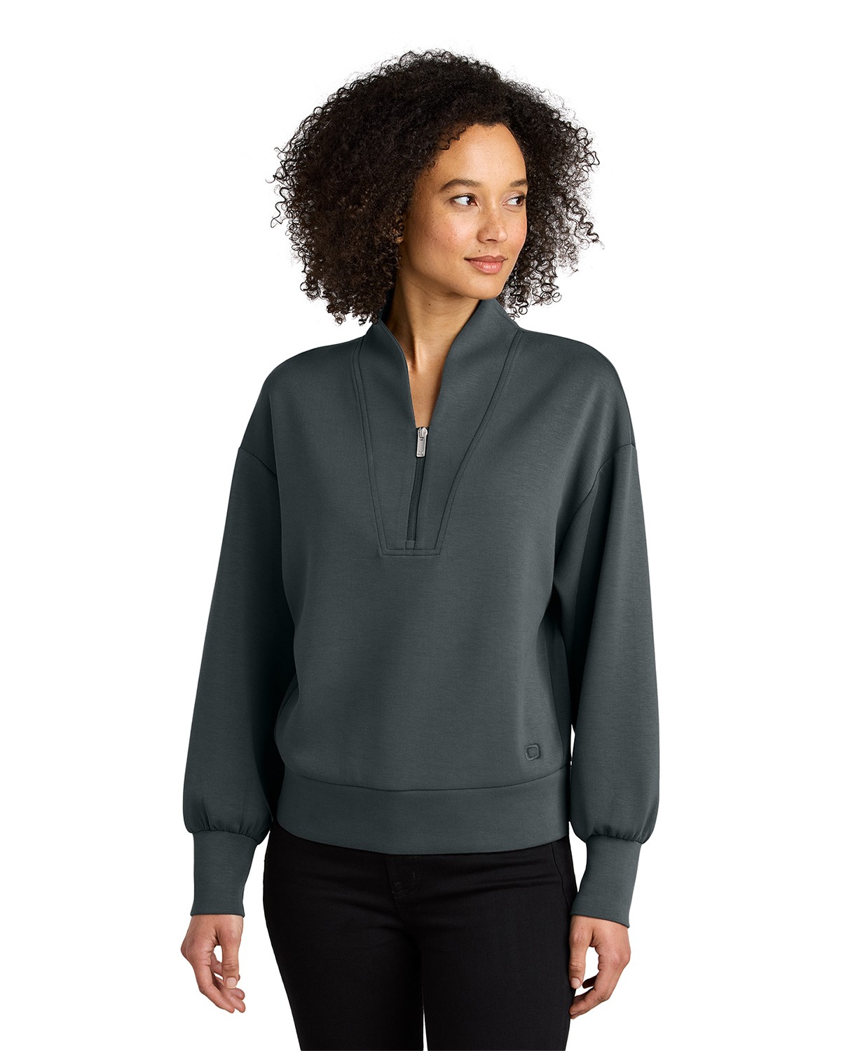 Ogio LOG861 Transcend 1/4-Zip Sweatshirt - For Women