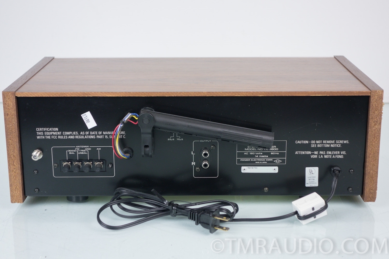 Pioneer TX-6800 Vintage AM / FM Stereo Tuner