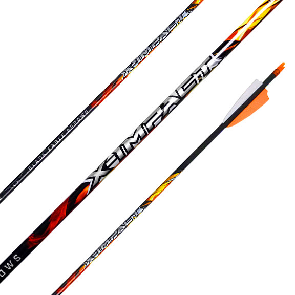 X Impact Fletched Arrows: Durable & Accurate