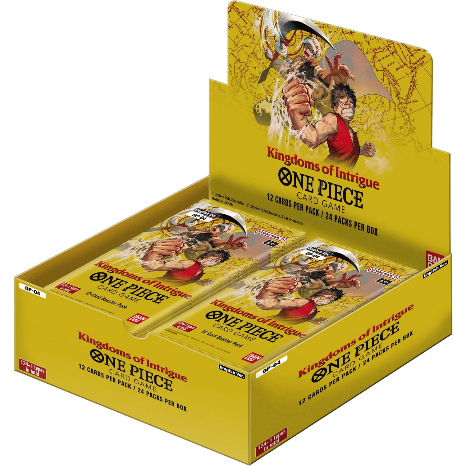 One Piece TCG: Kingdoms of Intrigue - Booster Box OP-04 - Game Nerdz