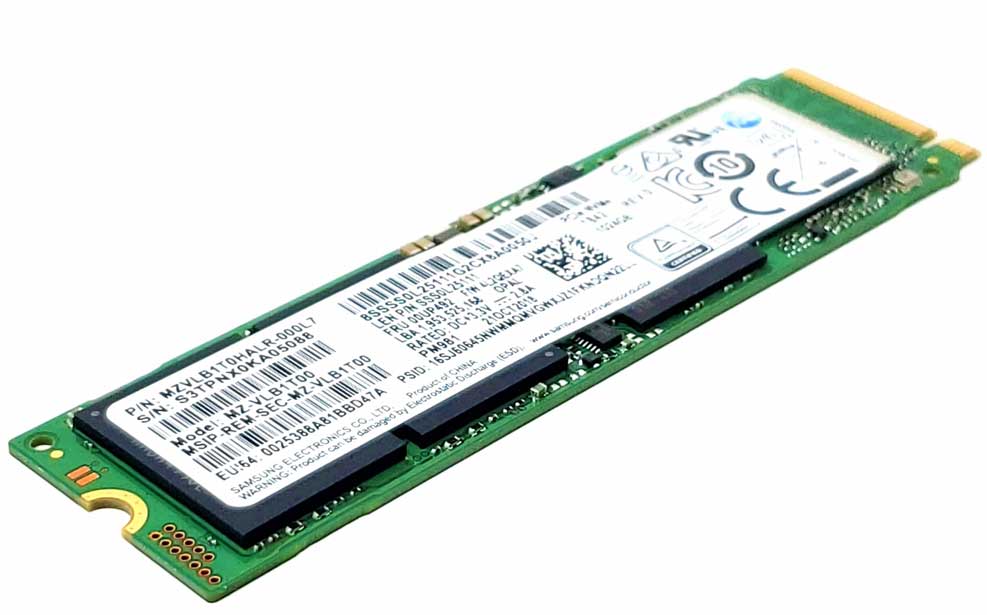 Samsung MZVKW1T0HMLH-000H1 - 1TB M.2 2280 NGFF PCIe NVMe Gen3x4