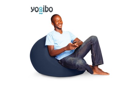 K1736 Yogibo Mini（ヨギボーミニ) 【ネイビーブルー】 | 茨城県境町