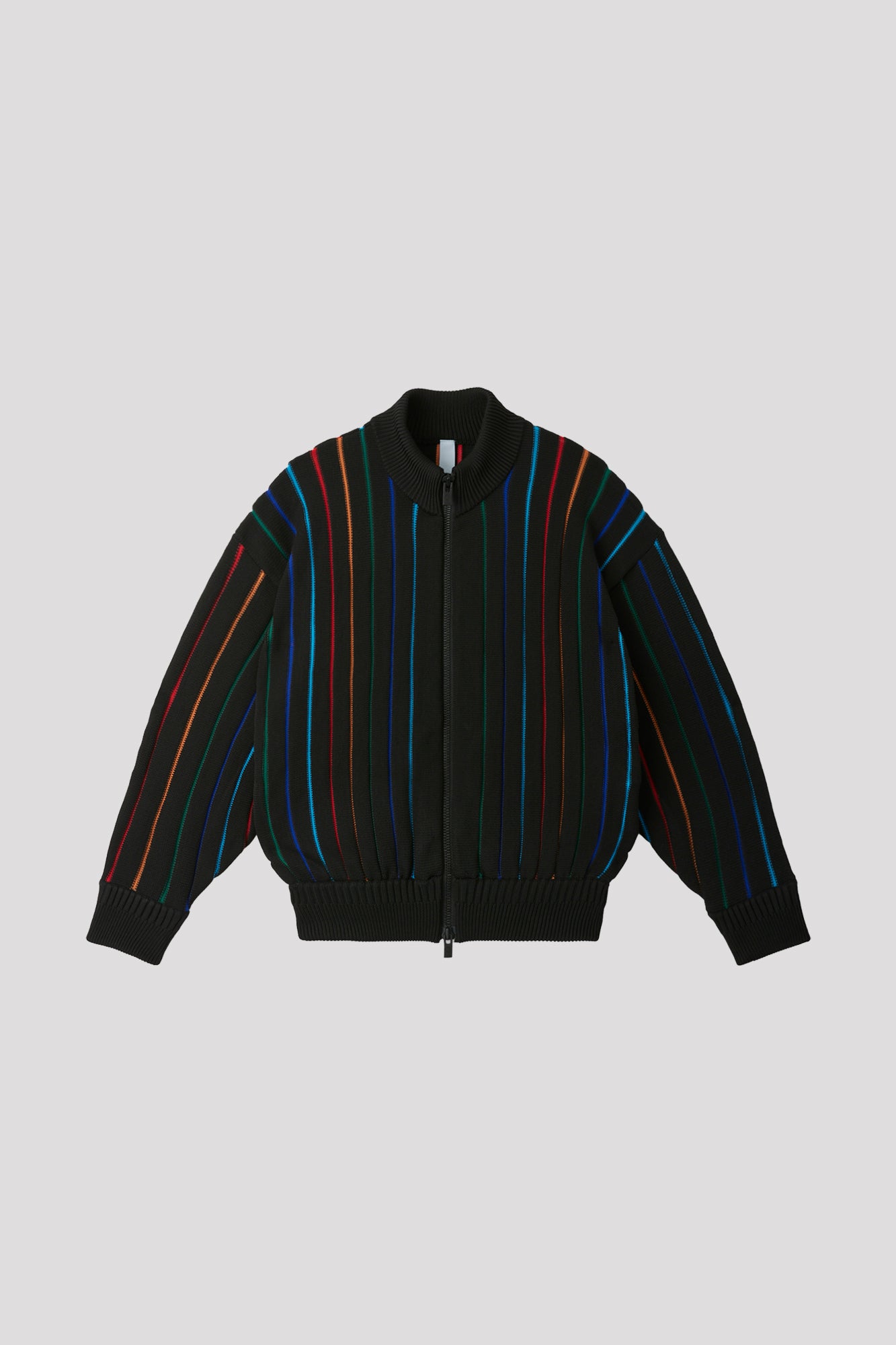 LOUVER STAND-UP COLLAR BLOUSON
