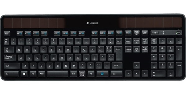 ワイヤレスソーラーキーボード Logicool(ロジクール) K750R 使用