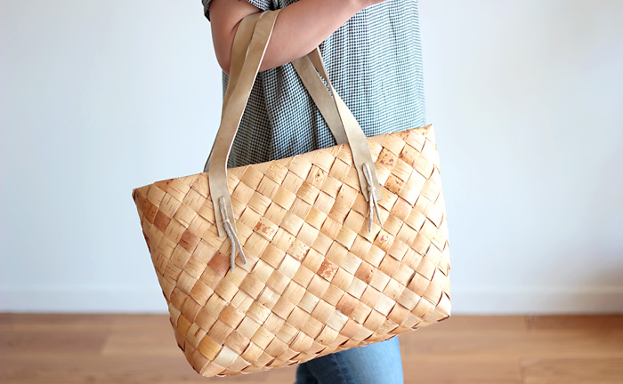 白樺かご/トートバッグ・L COMFOTA 北欧雑貨店