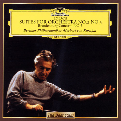 J.S.バッハ：管弦楽組曲第2番＆第3番、ブランデンブルク協奏曲第5番[CD