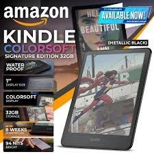 Цветная Электронная книга Amazon Kindle Colorsoft Signature
