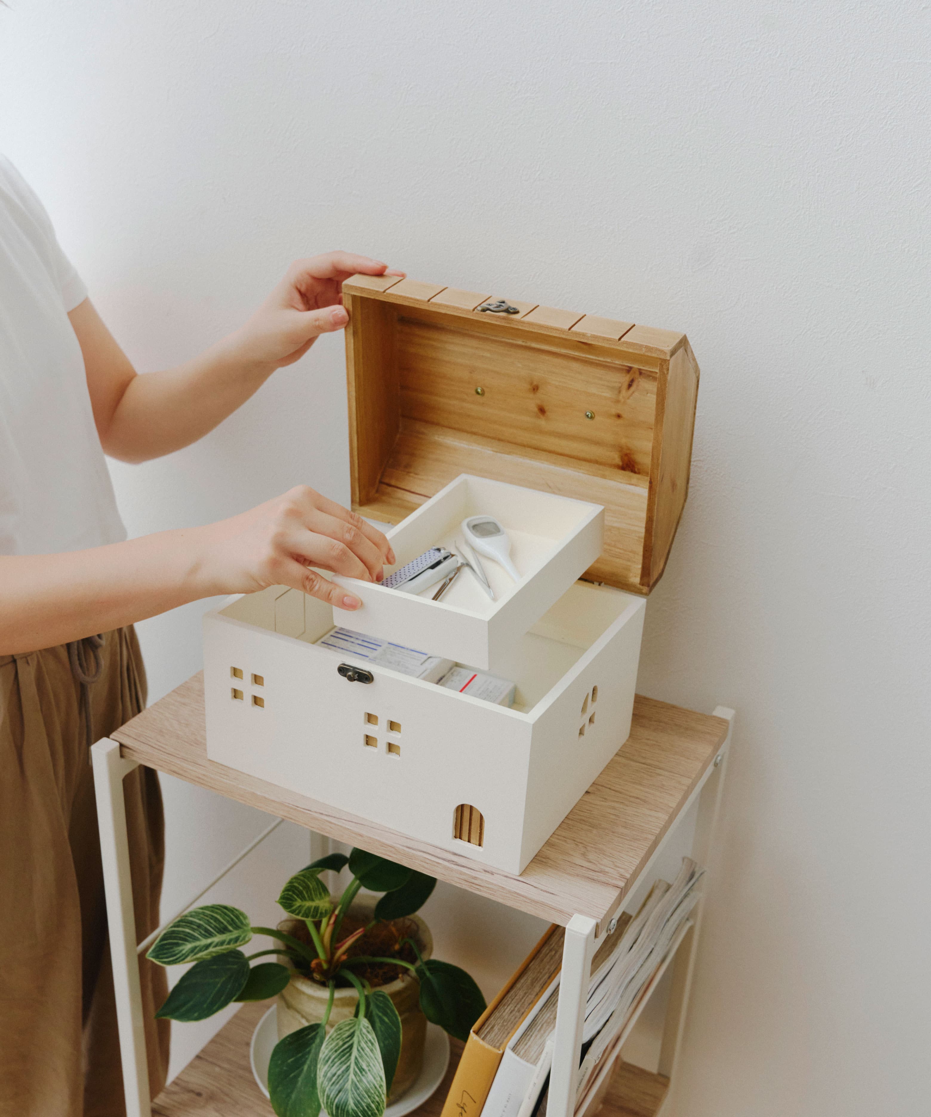 収納やディスプレイに『おうち型インテリア』 | salut!(サリュ)の