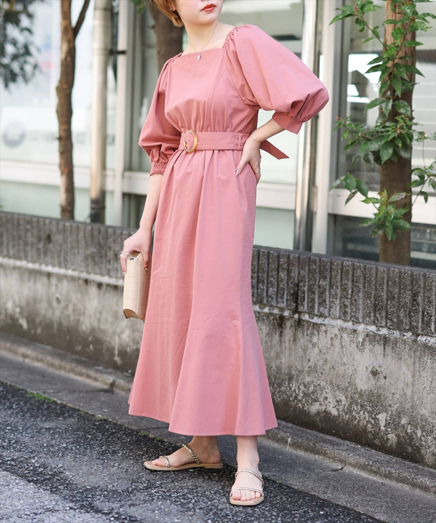 WEB限定サイズ有り】オフショルにもなるマルチWAYワンピース | natural