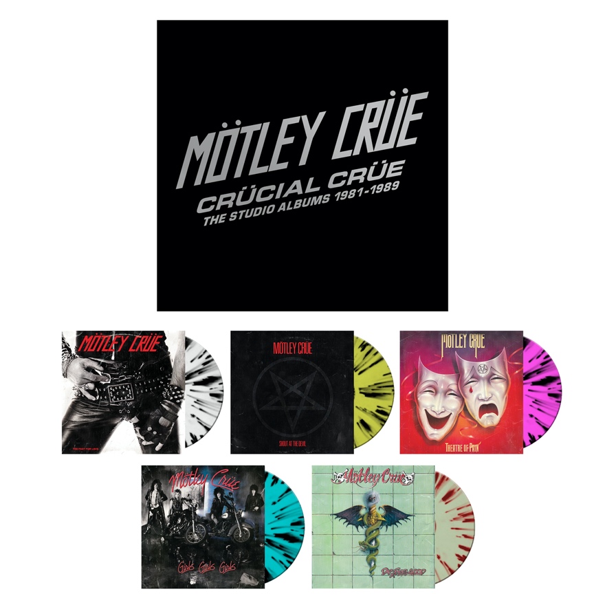 Mötley Crüe Announce Vinyl Box Set Containing First Five Albums